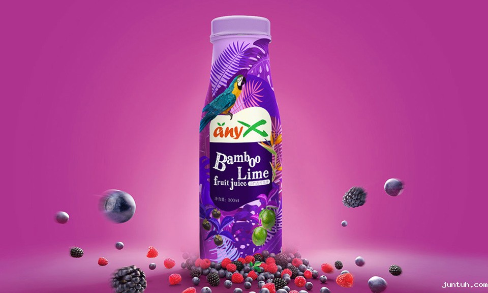 anyX 山竹果汁品牌包装策划