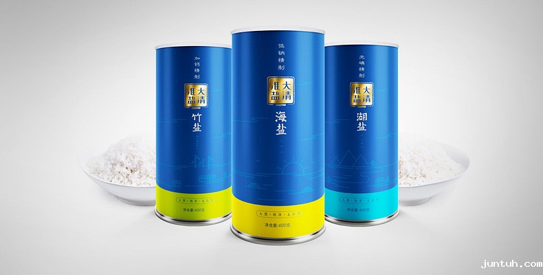 苏盐集团品牌标志+产品包装设计